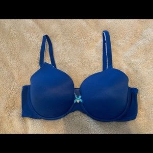 Victoria’s Secret Body by Victoria Lined Demi Bra 38C Dark Blue